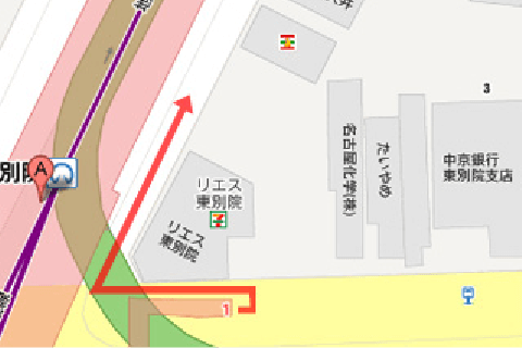 「上前津」３番出口